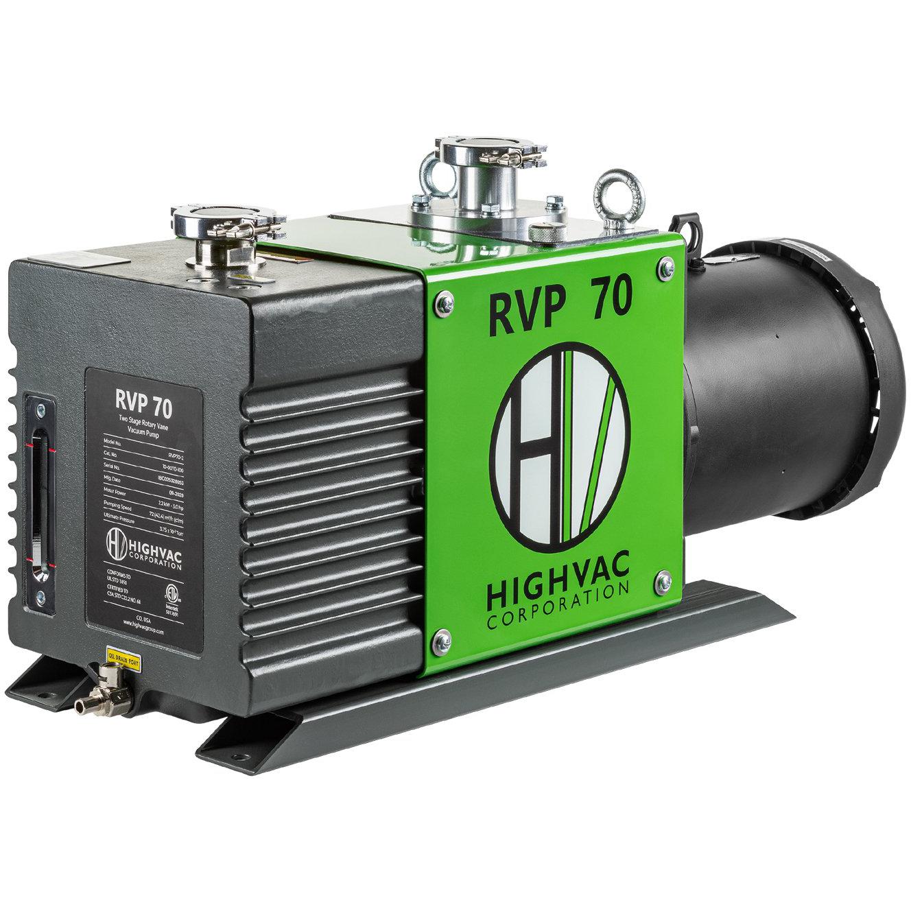 RVP 70 Two Stage Rotary Vane Vacuum Pump