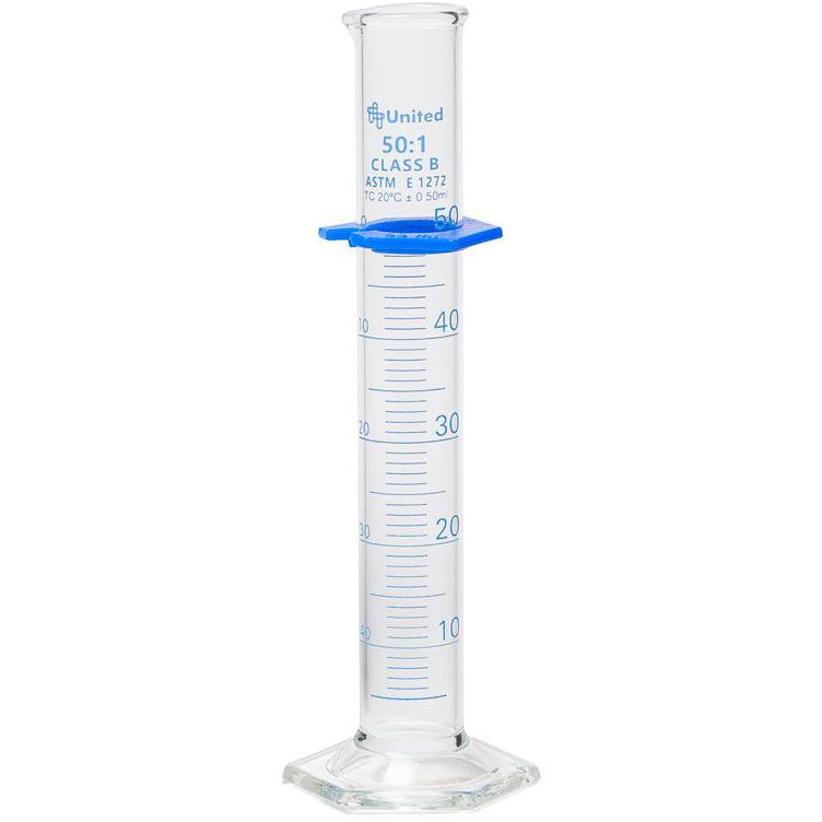 Graduated Cylinders, Class B, Borosilicate Glass