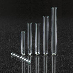 5Pcs 12-30MM Glass Pyrex Test Tubes Rimmed Borosilicate Chemistry Blowing  Lab