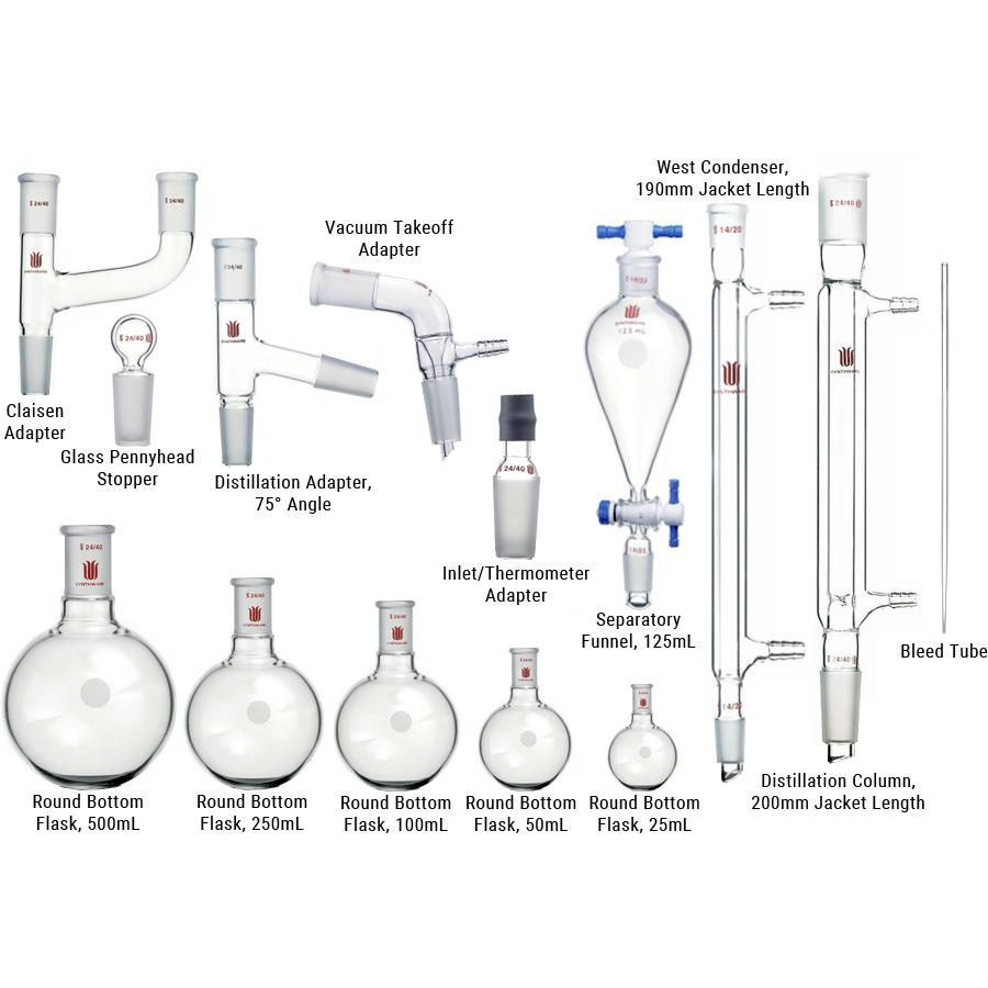 chemistry glassware apparatus