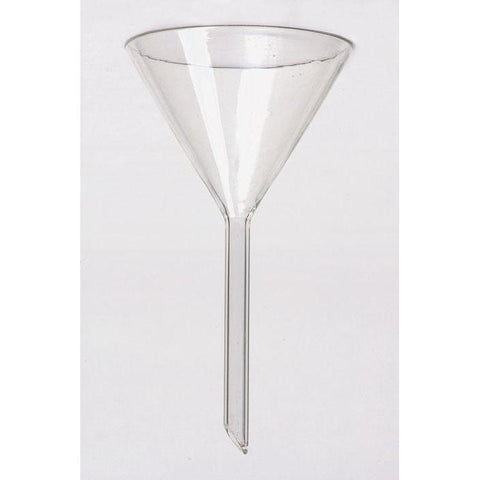 Pyrex™ Borosilicate Glass Long Stem Funnels Height: 215mm Pyrex™  Borosilicate Glass Long Stem Funnels