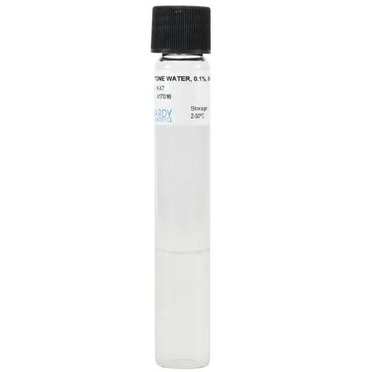 Peptone Water 0.1%, 9ml fill, 20x125mm tube, Hardy Diagnostics